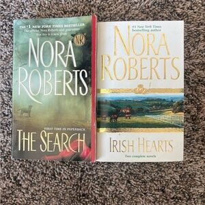 Nora Roberts Paperback Book Set